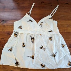 Victoria Beckham for Target Cream Dress with Bee Design